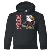 18500B Youth Heavy Blend Hooded Sweatshirt Thumbnail
